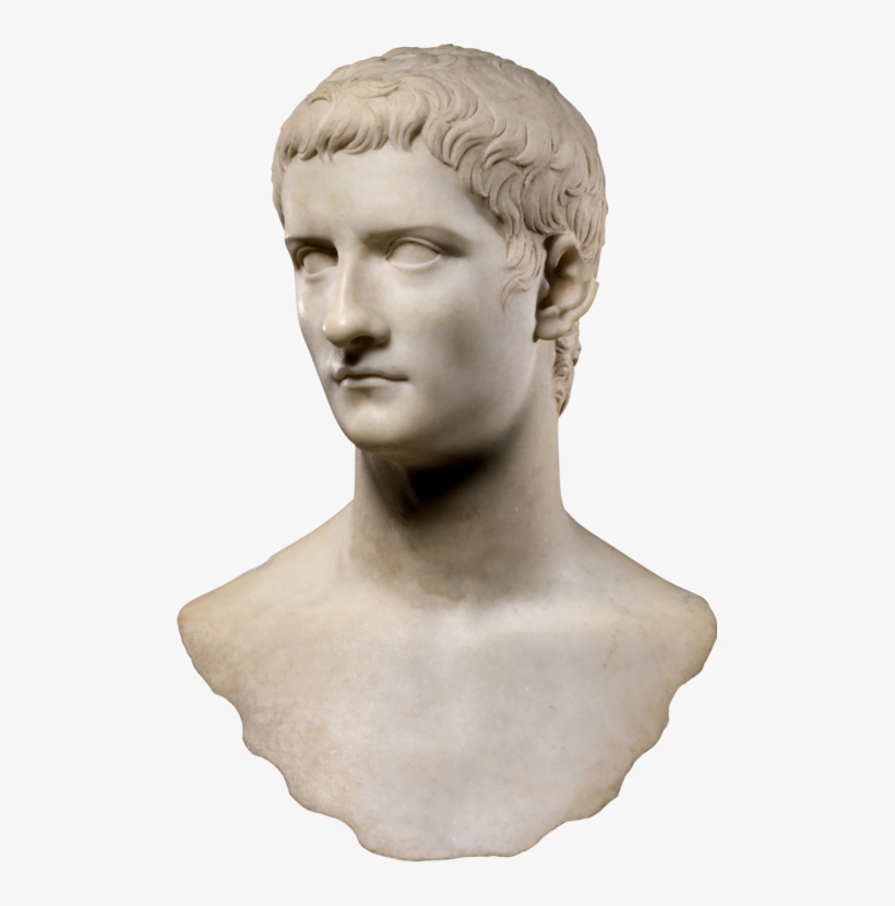 Caligula Roman Emperor Roman Empire Incitatus - Caligula Bust, transparent png