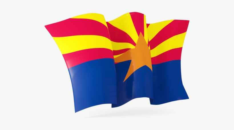 Vector Stock Waving Illustration Of Br - Arizona Flag Png, transparent png