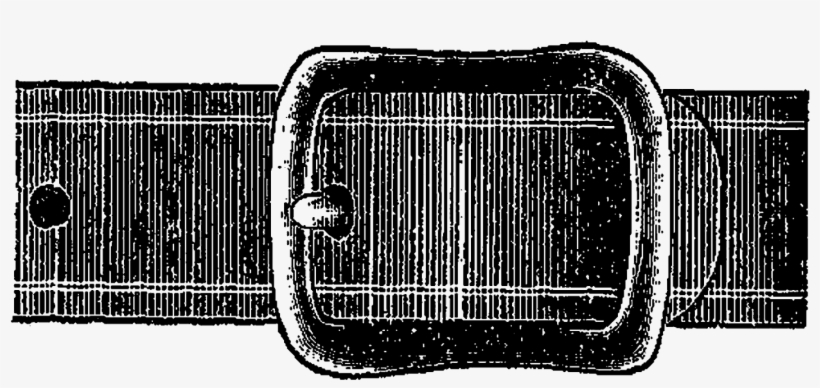 Free Digital Clip Art Of Vintage Belt Buckle - Belt Buckle Clipart Png, transparent png