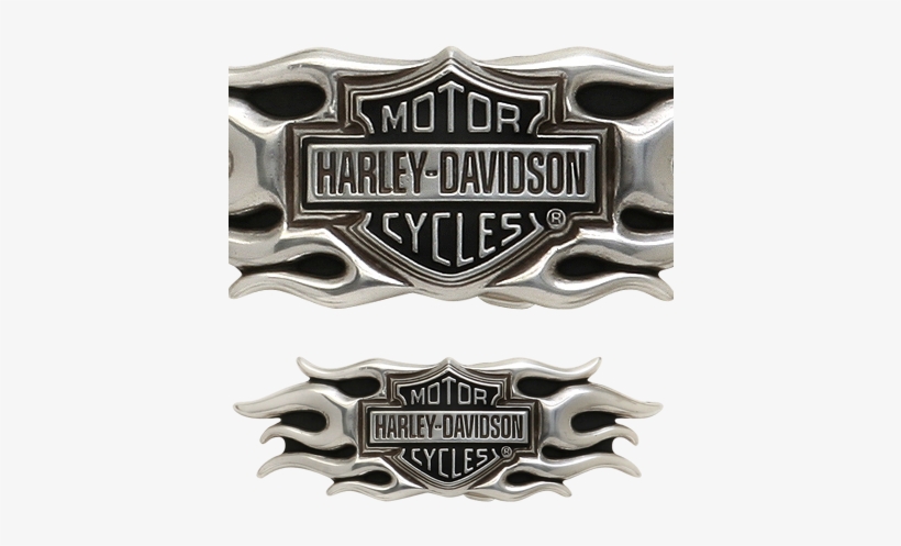 H D Flame Buckle - Harley Davidson Flame Belt Buckle, Vintage, transparent png