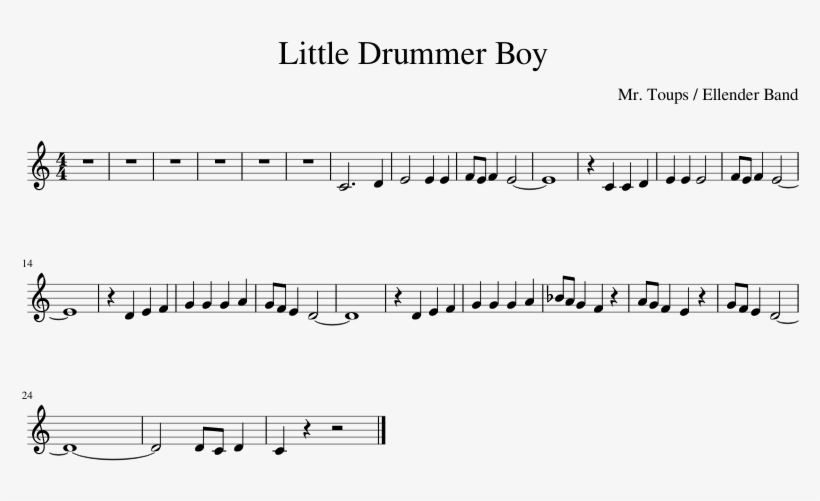 Little Drummer Boy - Can Sing A Rainbow Notes, transparent png