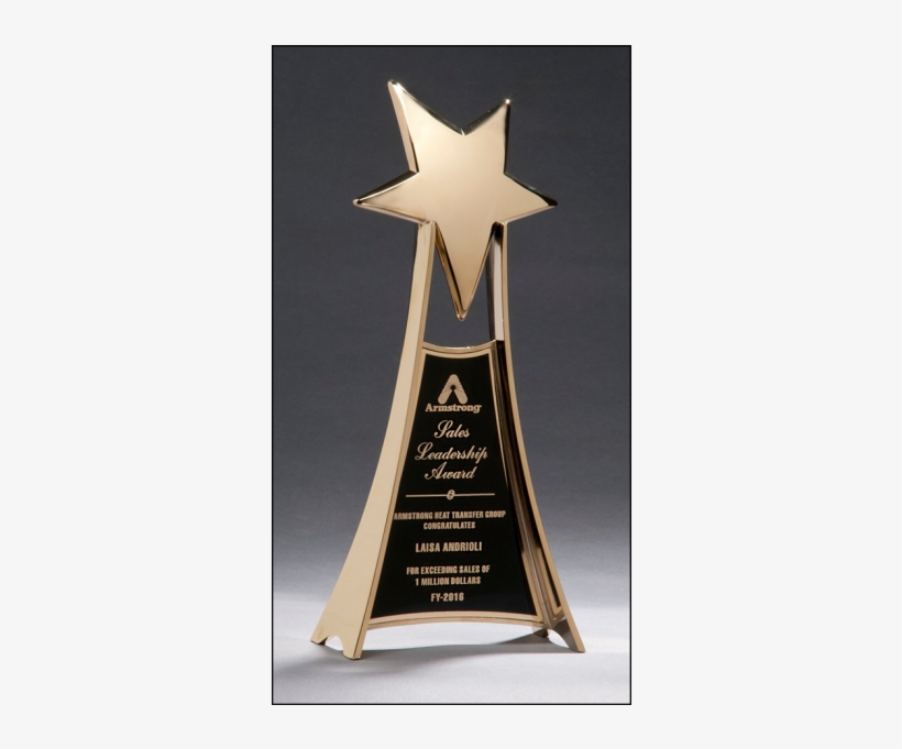Star Trophy Png - Trophies For Best Employees, transparent png