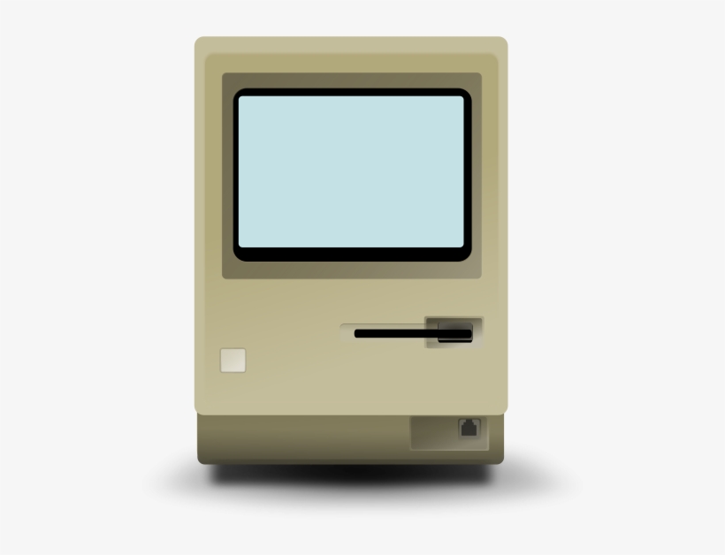 Macintosh 128k Cpu Only Clipart Png, transparent png