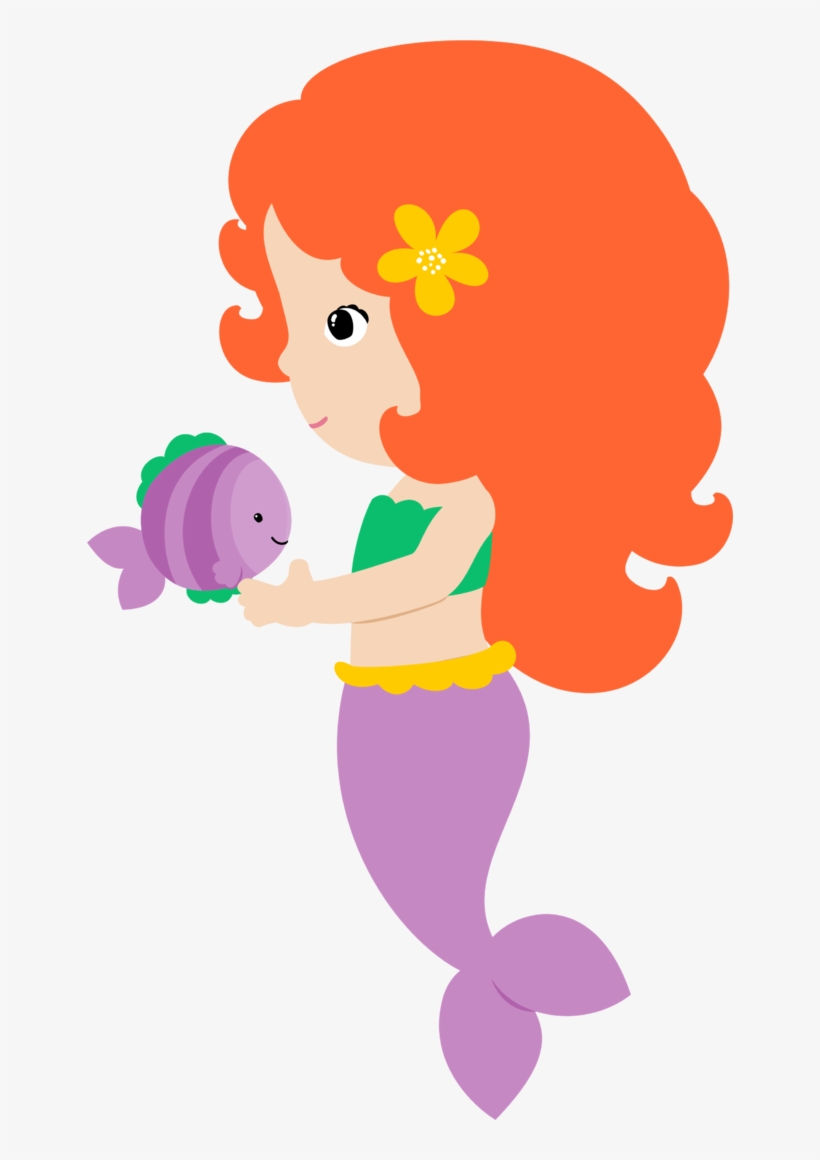 I Mermaids And Sealife - Mermaid Clipart, transparent png