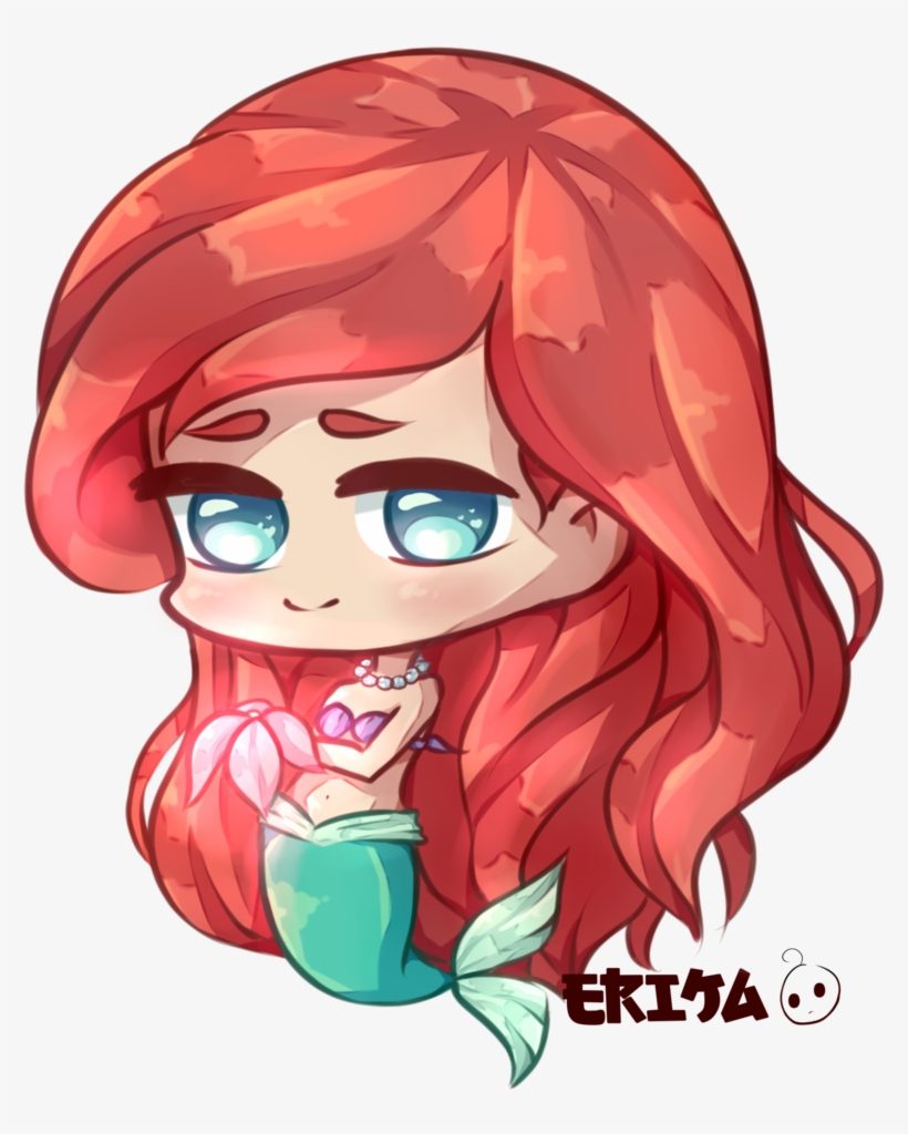 Kawaii Mermaid By Dessineka Kawaii Mermaid By Dessineka - Kawaii Mermaid, transparent png