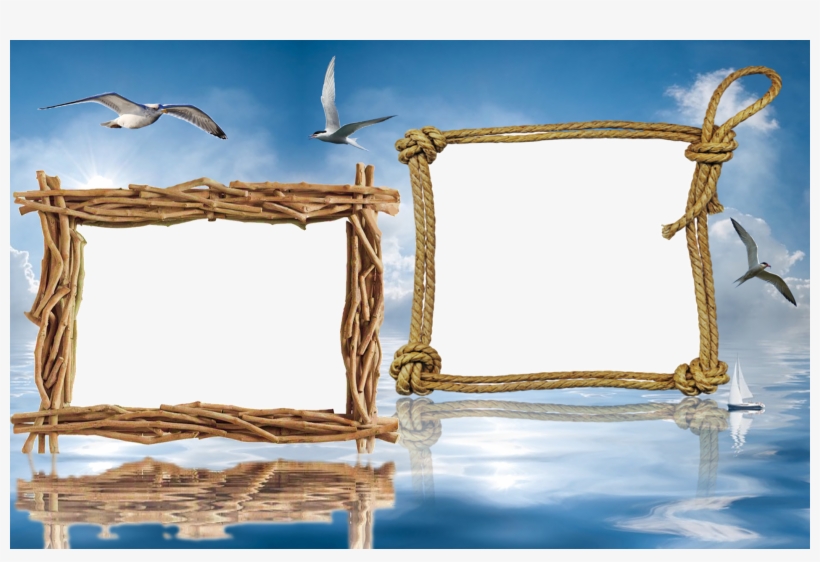 Avant Que Le Travail Au Jardin Recommence Et Entre - Cadre Pour Montage Photo Png, transparent png