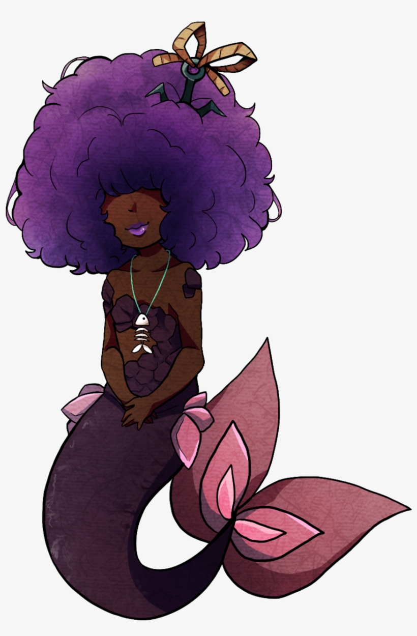 Black Women Art At Kema O By - Mermaid, transparent png