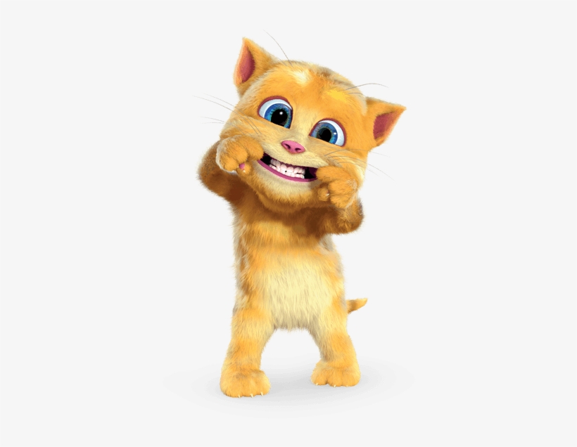Characters Ginger21 Talking Tom And Friends Ginger 446x662 PNG Download PNGkit