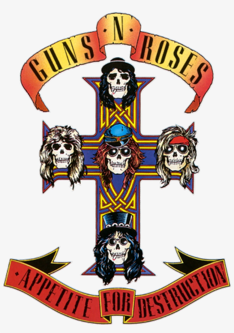 Vector Stock Pin By Yara Still Prolly My Favorite - Guns N Roses Appetite, transparent png