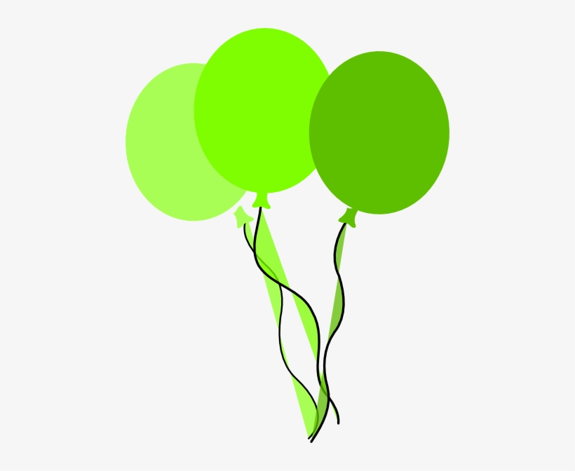 Pink Balloons Clipart - Green Birthday Cake Clipart, transparent png