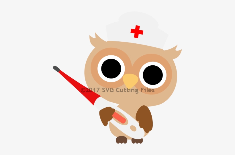 Nurse Clipart Owl - Owl Nurse, transparent png