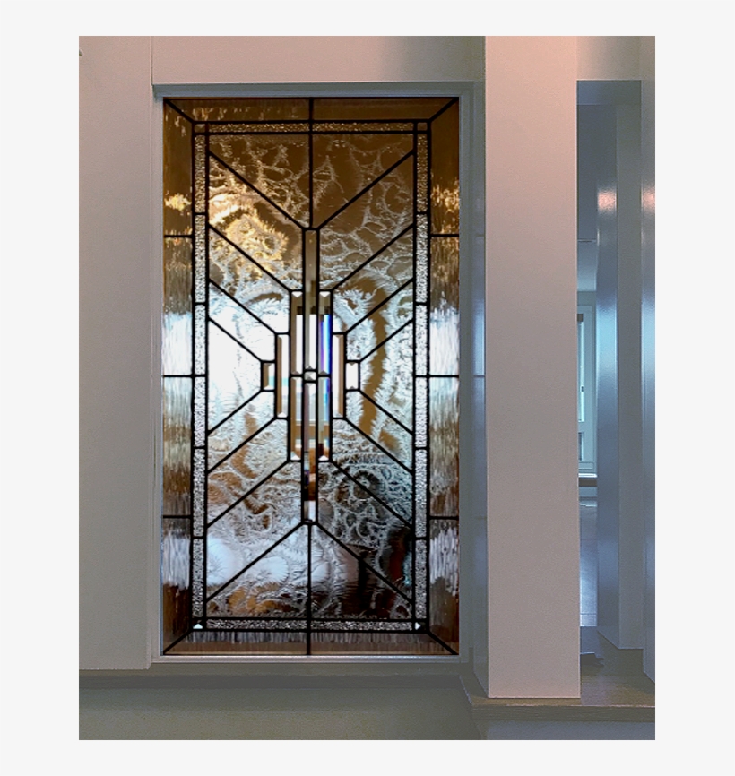 Foyer Close Up 2 Leaded Glass 1h1 - Glass, transparent png
