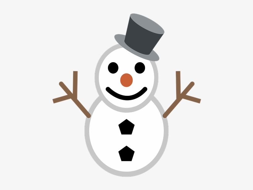 Snowman Emoji, transparent png