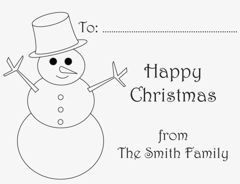 Snowman Stamp - Clear Magic Stamps - With Love At Christmas, transparent png