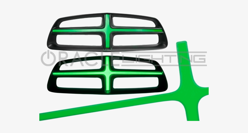 2011-2014 Dodge Charger Oracle Illuminated Grill Crosshairs, transparent png