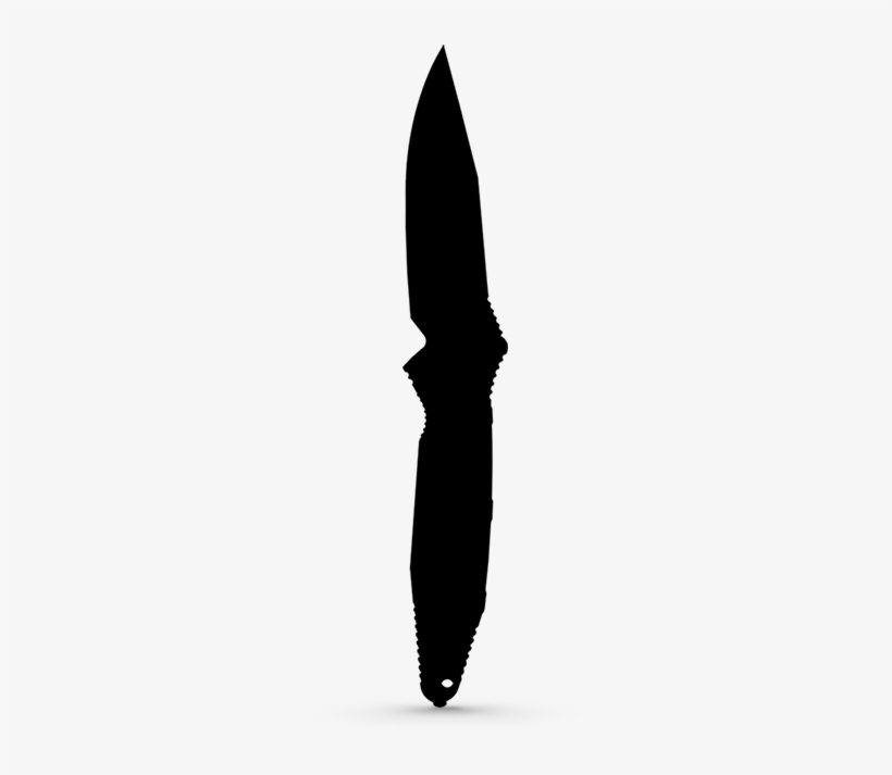Folding Image Folding Image - Silhouette Knife Png, transparent png