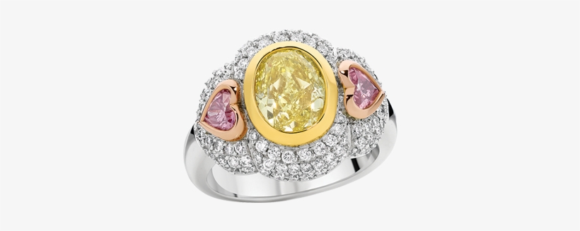 Previous - Trilogy Rings Pink Diamonds, transparent png