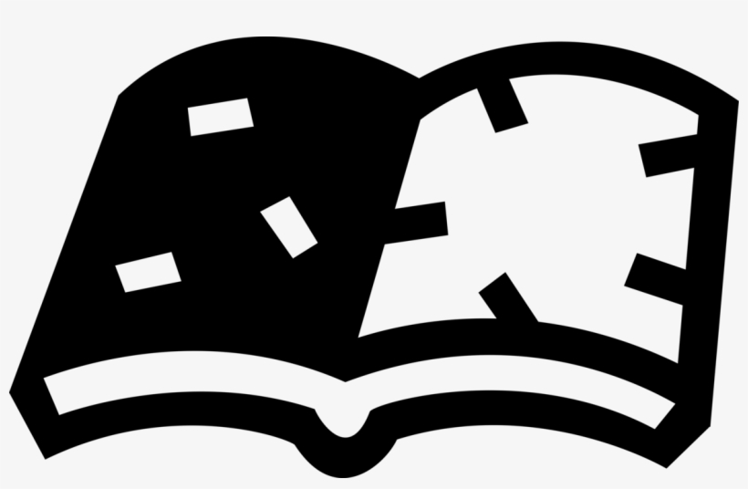 Vector Illustration Of Open Book Printed Work Of Literature, transparent png