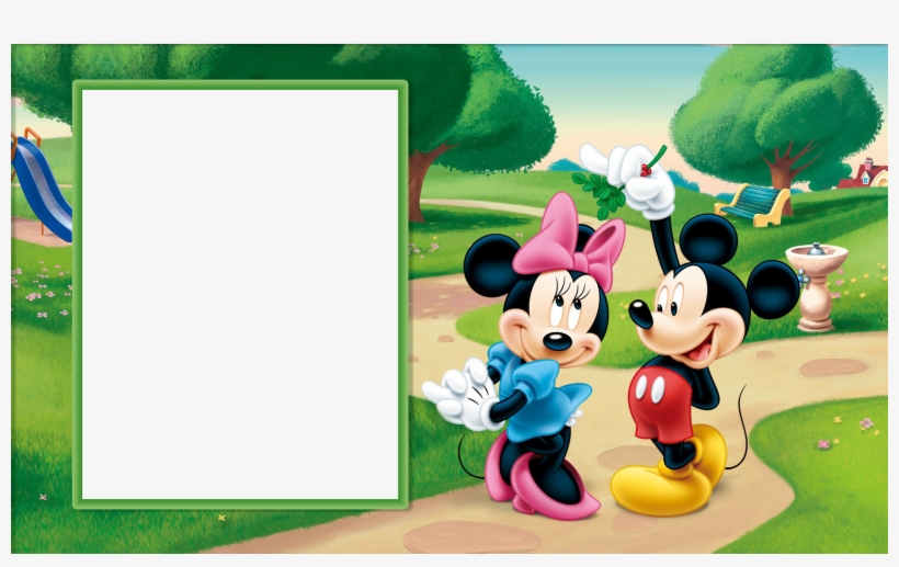 Minnie And Mickey Mouse Transpa Kids Frame Gallery, transparent png