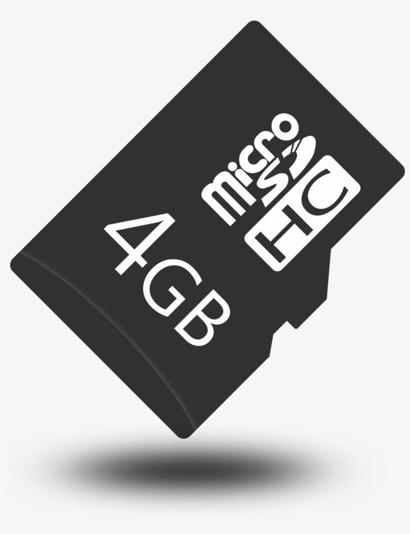 Secure Digital, Sd Card Png - 4gb Micro Sd, transparent png