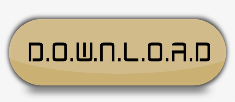 This Free Icons Png Design Of Download Button Brown, transparent png