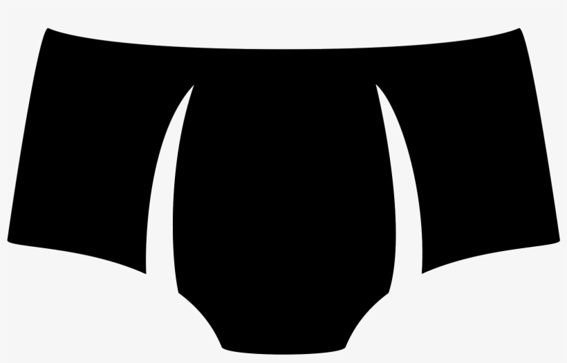 Svg Black And White Lingerie Clipart Brief Underwear - Icons Lingerie, transparent png