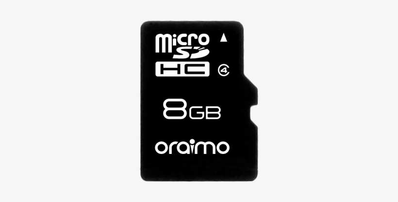 Oraimo 8gb Memory Sd Card - Toshiba 4gb Memory Card, transparent png