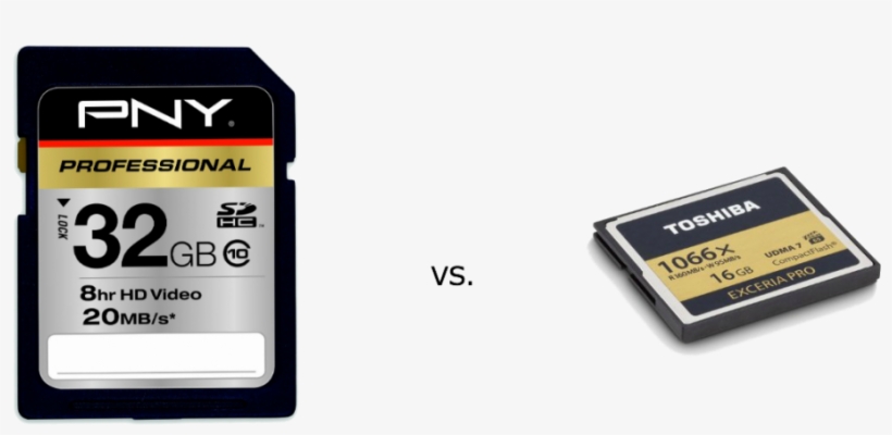 Sd Cards Vs - Pny Professional Series Flash Memory Card - 32 Gb Sdhc, transparent png