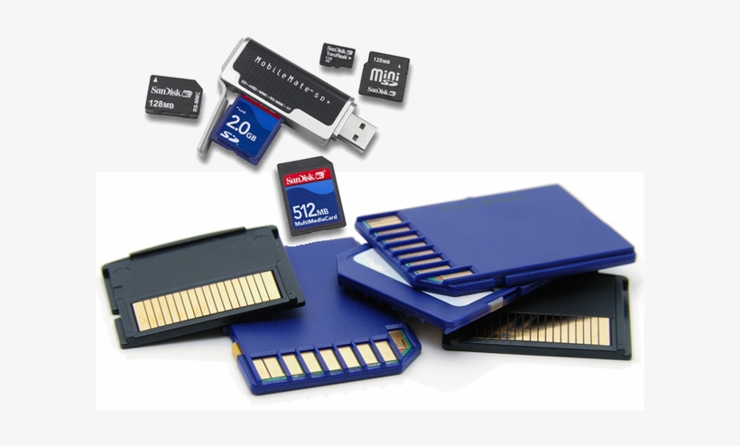 Sd Card Photo Recovery - Sd Card Reader, transparent png