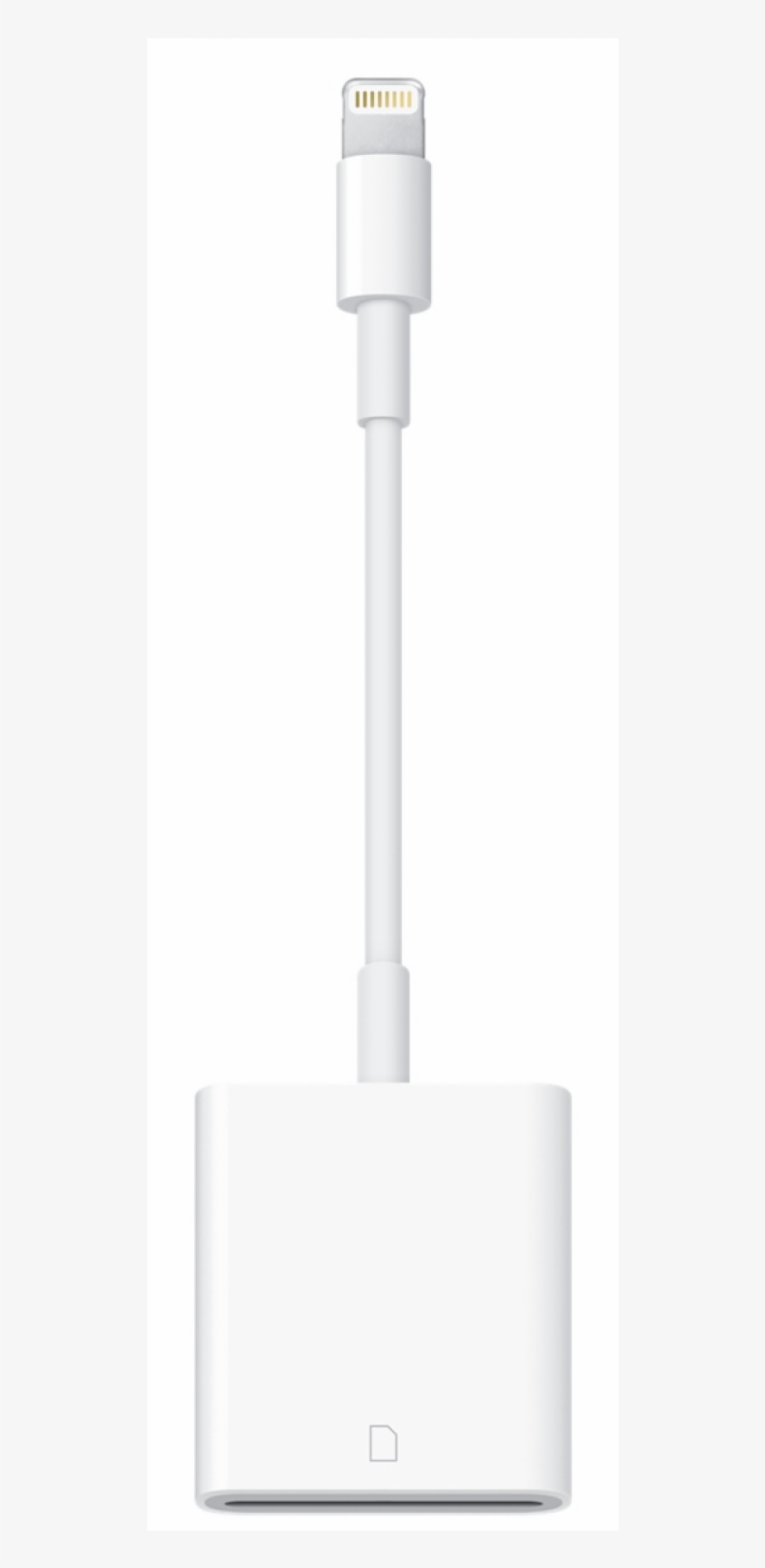 Apple Lightning To Sd Card Camera Reader, transparent png