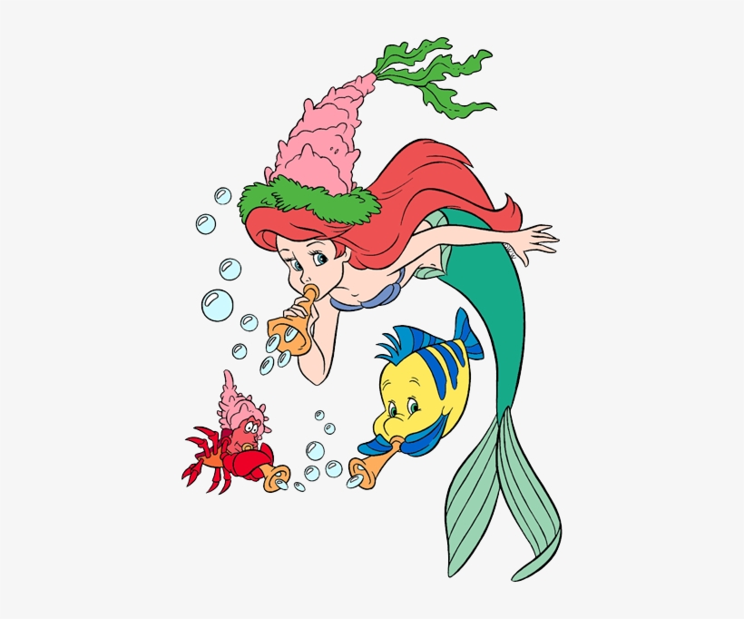 Minnie Mouse Clipart Mermaid - Disney Png New Year, transparent png
