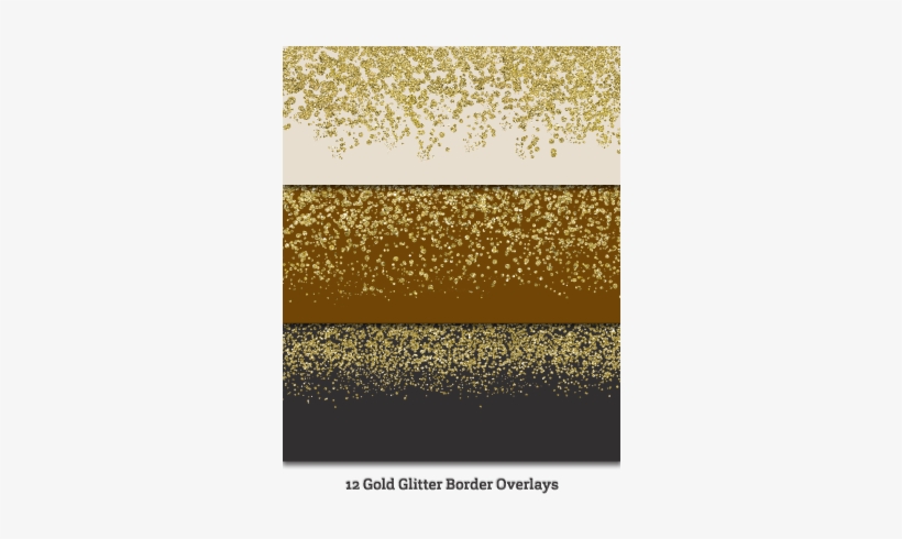 Different High-resolution Gold Glitter Border Overlays, - Will You Be My Bridesmaid Gold Greeting Cards, transparent png