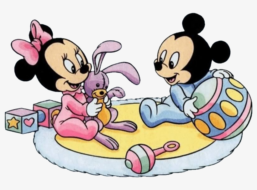 Amd Clipart Minnie Mouse - Mickey E Minnie Baby, transparent png