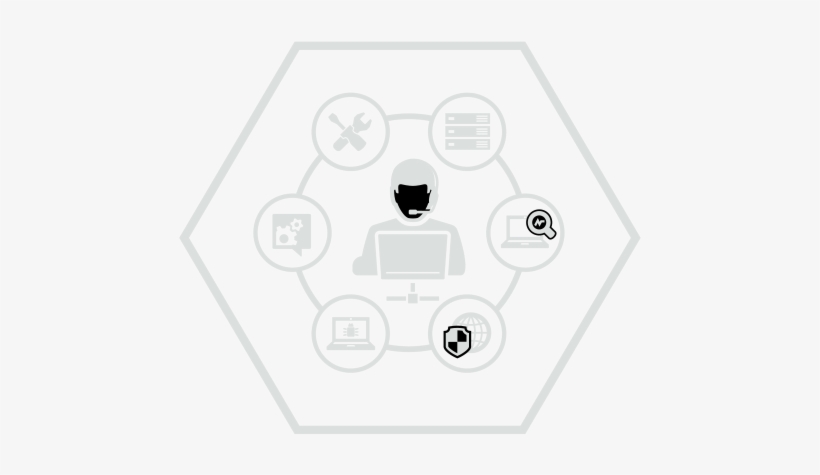 Computer Technology Icon - Information Technology Logo Black, transparent png