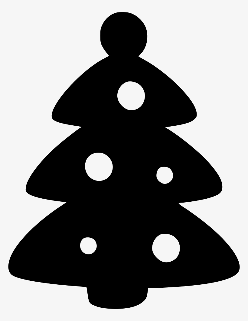 Christmas Tree Xmas Newyear New Year Decorate Fir Tree - Christmas Tree, transparent png