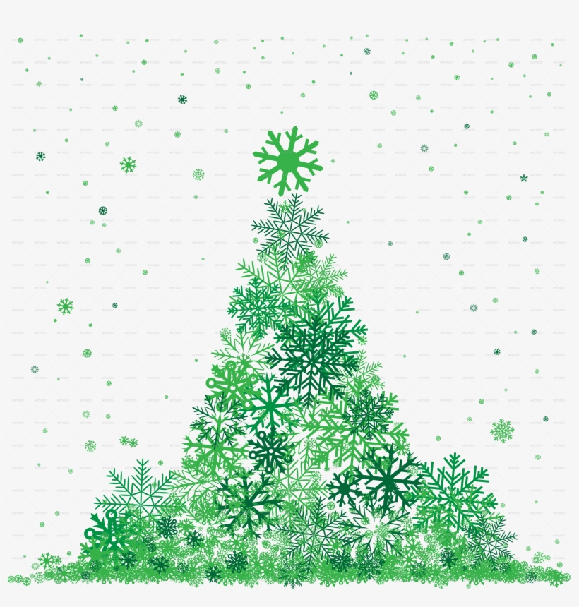 Snow Feer Tree With Red Star Snow Feer Tree With Red - Tree, transparent png