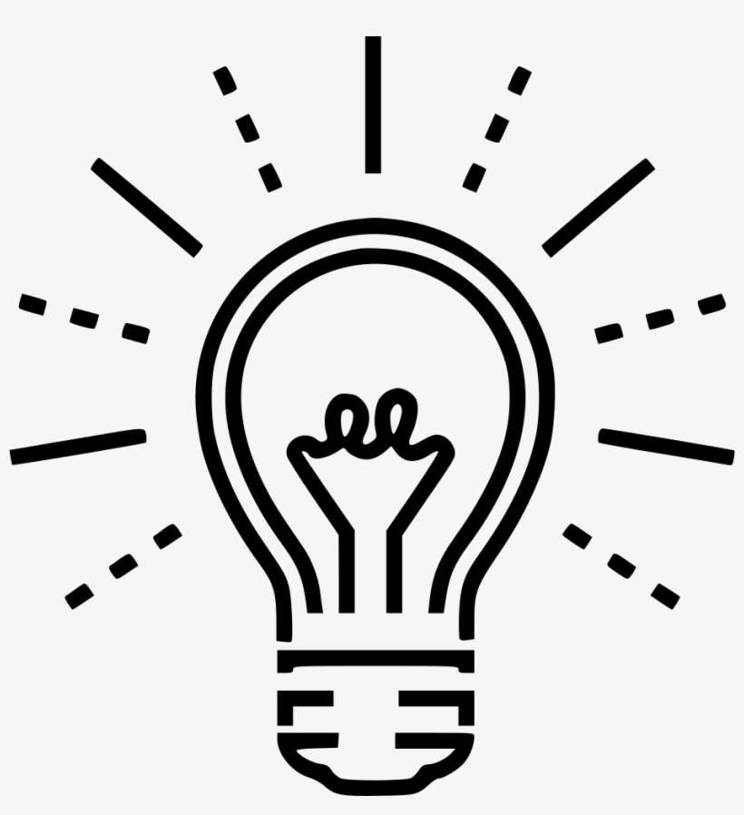 Creative Idea Brain Bright Comments - Idea Svg, transparent png