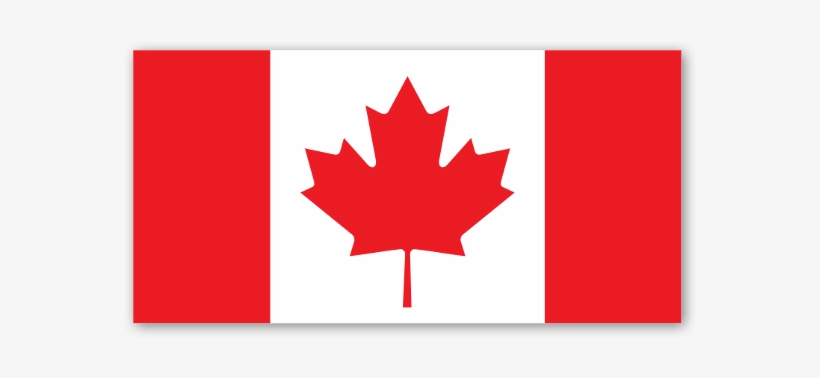 Canada Flag Sticker - Canada Flag With Name, transparent png