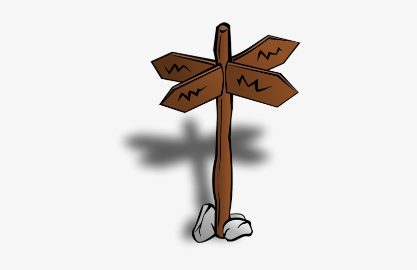 Rpg Map Symbol - Crossroads Clipart, transparent png