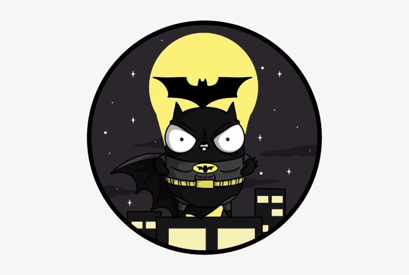 "batman May Have The Bat Signal, But Gophers Have Channels - Gopher Batman, transparent png