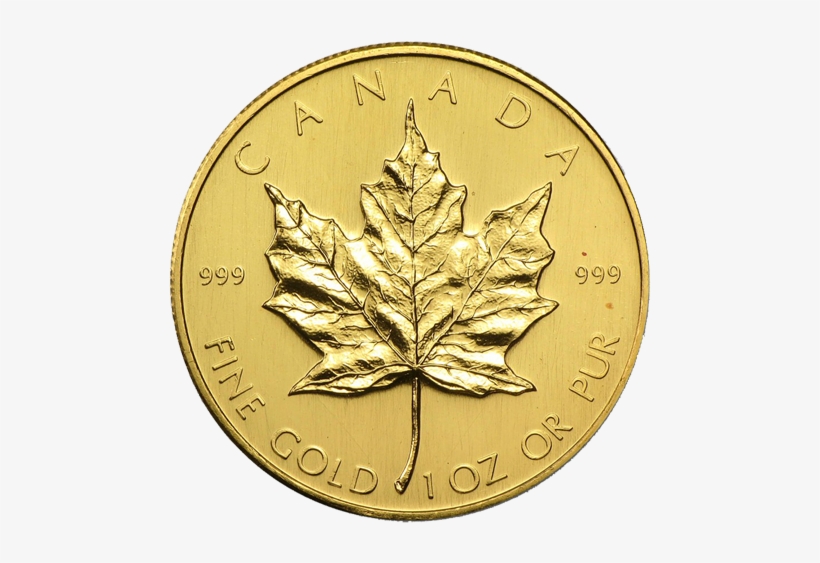 Coinimg Canadian-mapleleaf - Gold Maple Leaf Coin, transparent png