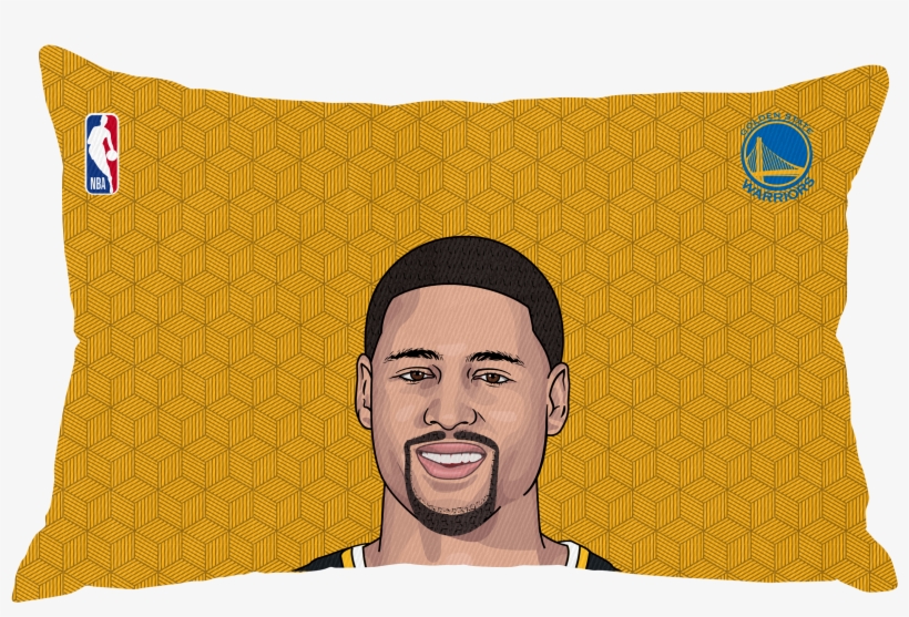 Klay Thompson Pillow Case Face, transparent png