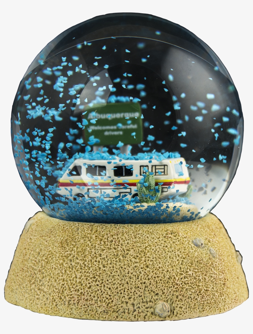 Albuquerque Blue Snow Globe Breaking Bad Oddco Png - Albuquerque - Blue Sky Snow Globe, transparent png