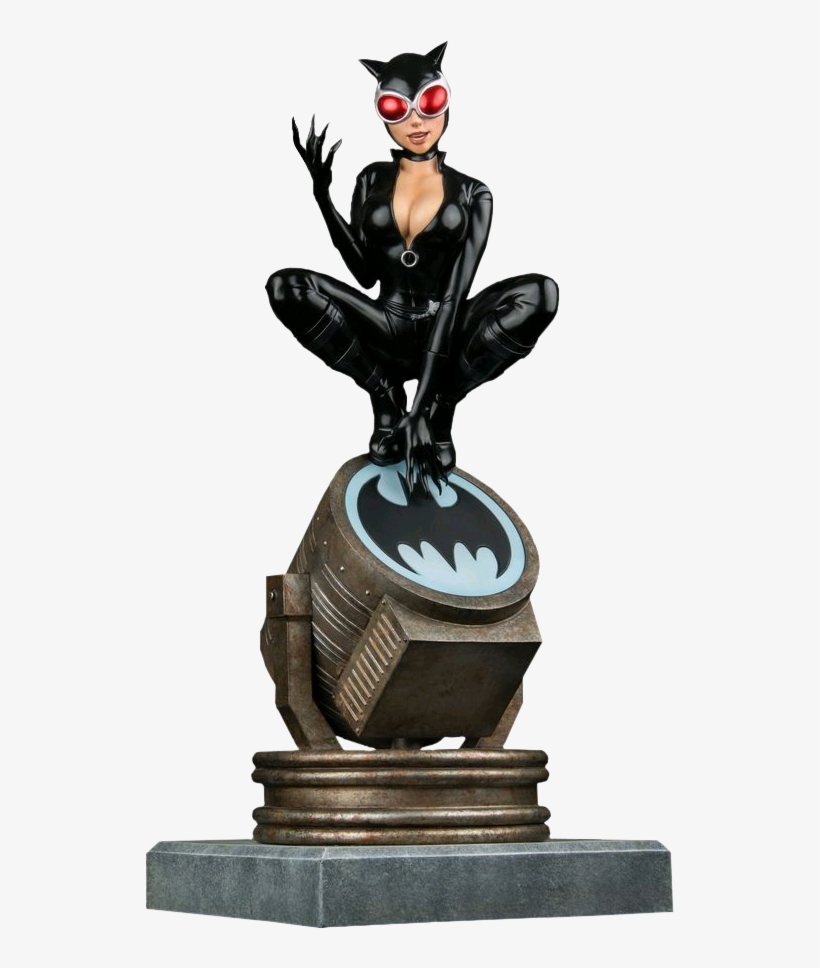 Catwoman On Bat-signal Limited Edition 1/6th Scale - Bat-signal, transparent png