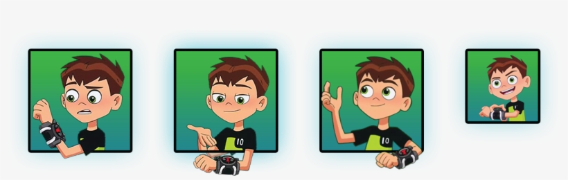 Ben 10new Series - Ben 10 Alien Glitch, transparent png