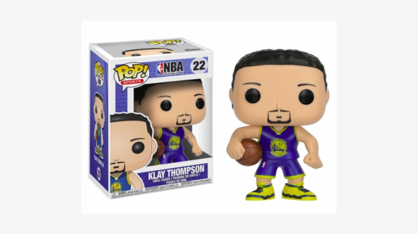 Funko Pop Klay Thompson - Funko Pop Golden State Warriors, transparent png