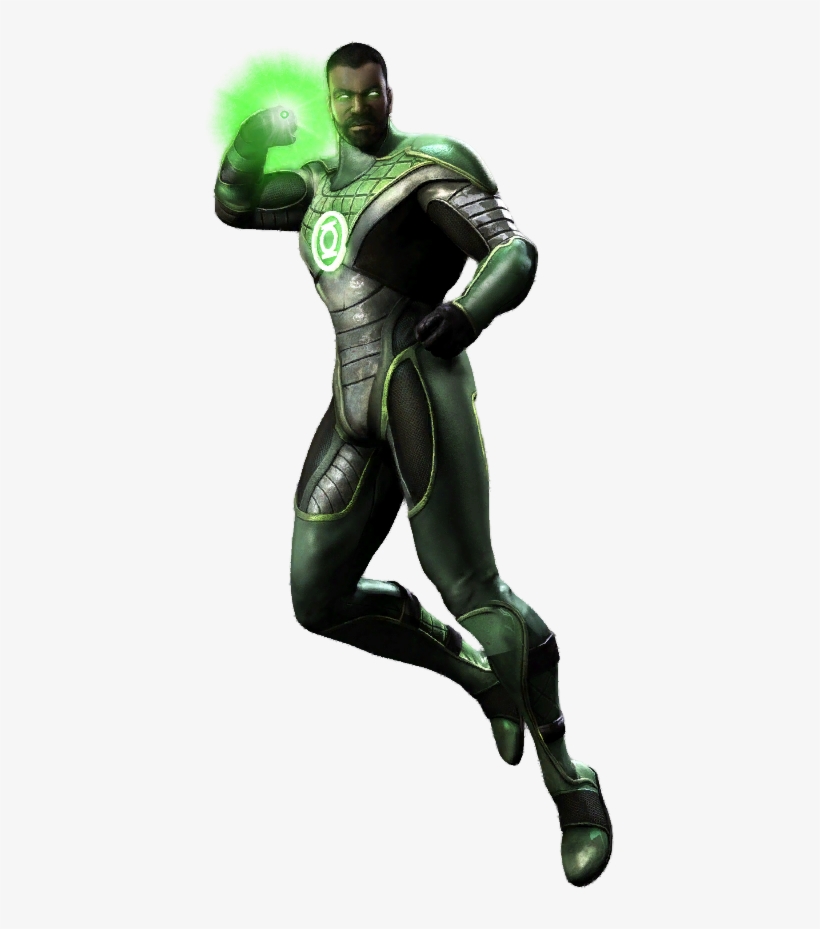 The Green Lantern Png Free Download - Injustice Green Lantern John Stewart, transparent png