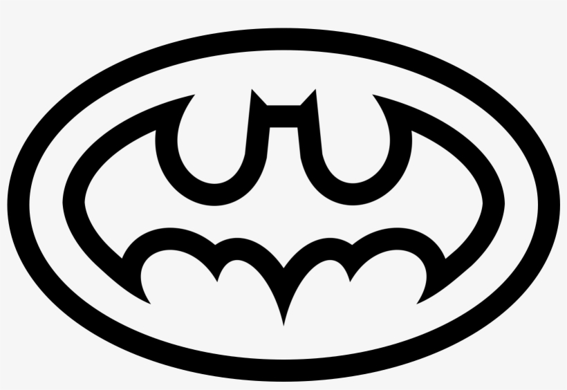 Bat Signal Outline - Icon, transparent png