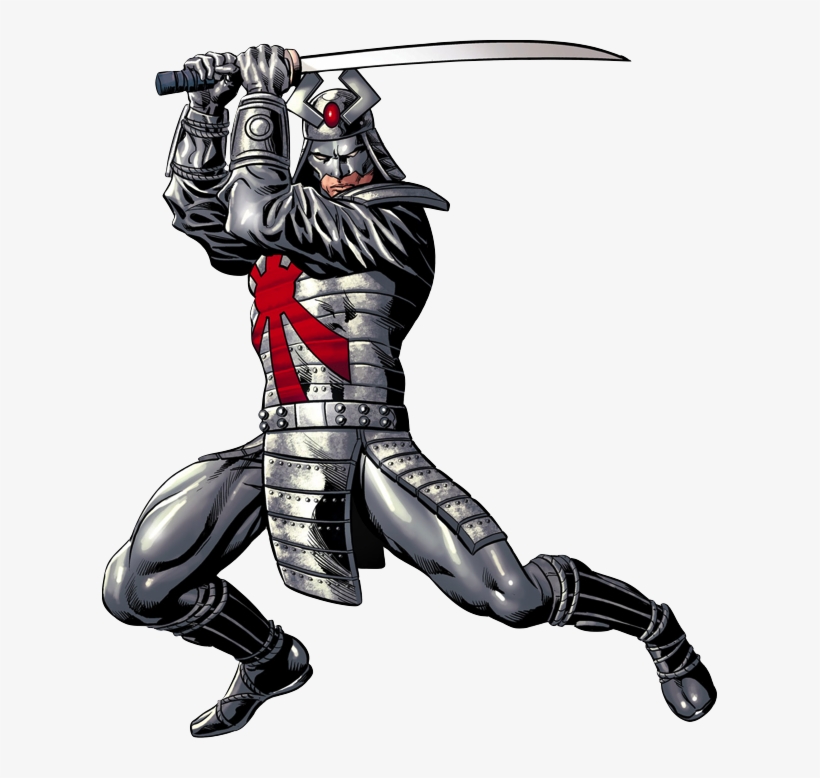 No Caption Provided - Silver Samurai Marvel, transparent png