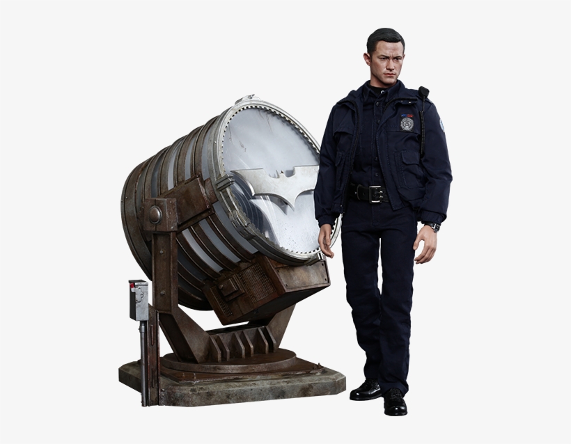 Dc Comics Collectible Set John Blake With Bat-signal - Hot Toys Batman 1:6 John Blake, transparent png